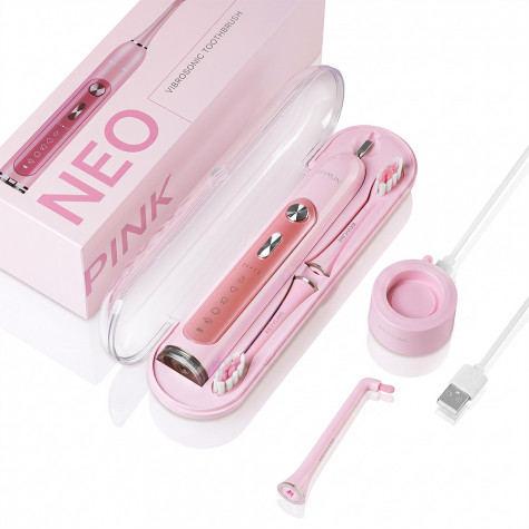 Электрическая звуковая зубная щётка Revyline RL 010 Neo Pink