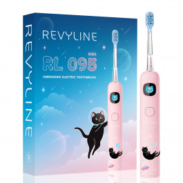 Электрическая звуковая зубная щетка Revyline RL 095 Kids, Pink