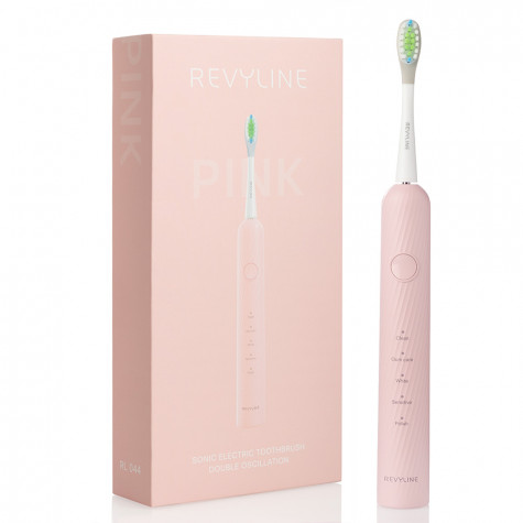 Электрическая звуковая зубная щётка Revyline RL 044 Pink