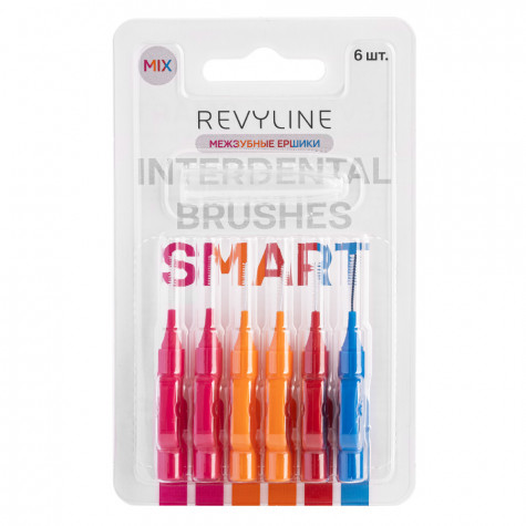 Ершики межзубные Revyline Smart MIX, 6 шт.