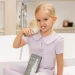 Электрическая звуковая зубная щётка Revyline RL 025 Baby Kitty, Grey